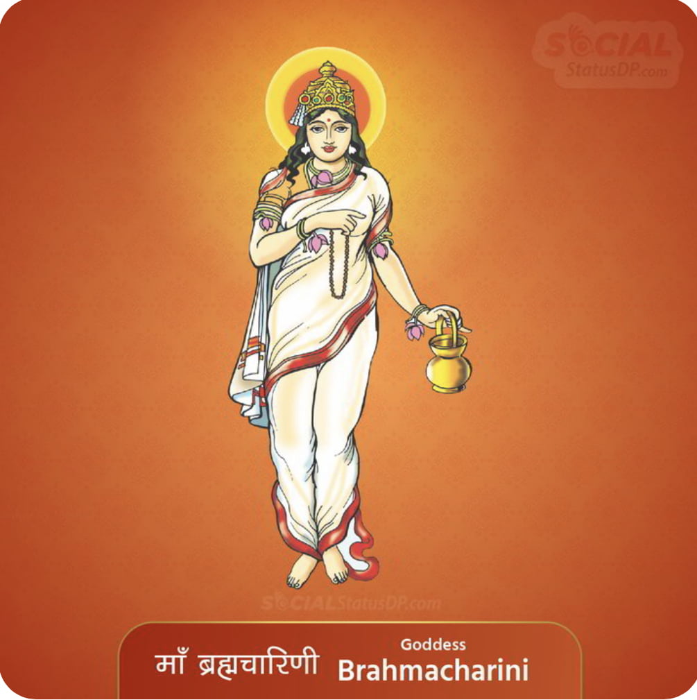 2nd Day Navratri: Worship Brahmacharini – The Ascetic Goddess: